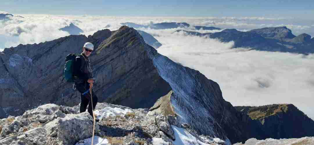 Sommet de Pointe Blanche