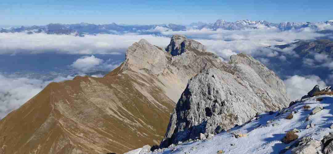 Dzérat et Pointe du Midi