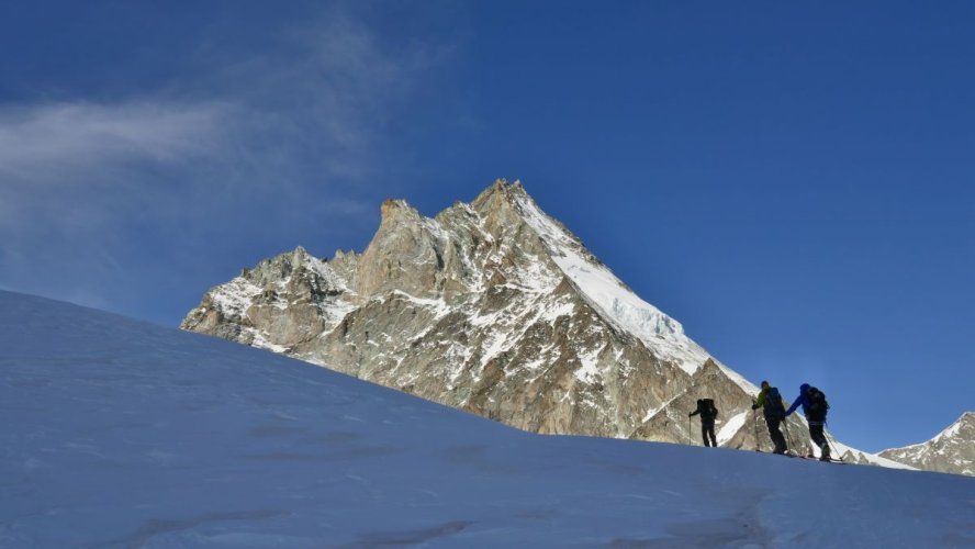 En route vers le col Durand