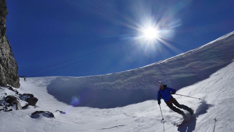 Descente versant Nord-ouest du Wildstrubel