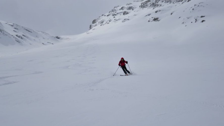 Une descente du vallon du gran Vaudala