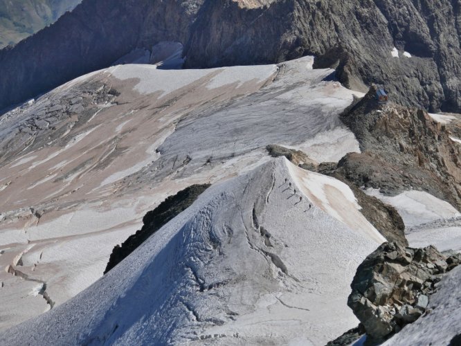 Une cordée sur la Tête des Corridors