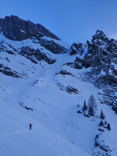 Le premier couloir pour franchir la barre