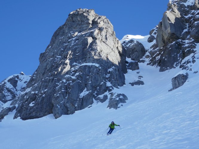 Franck en dessous du couloir