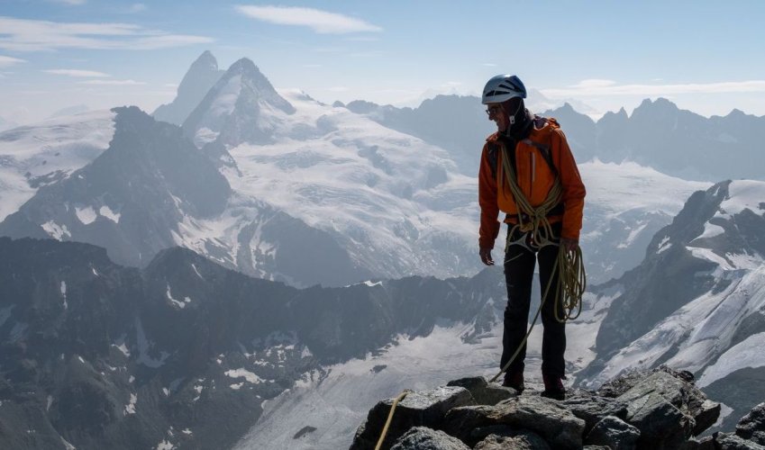 Tout seul en plein mois de juillet dans le Valais Suisse