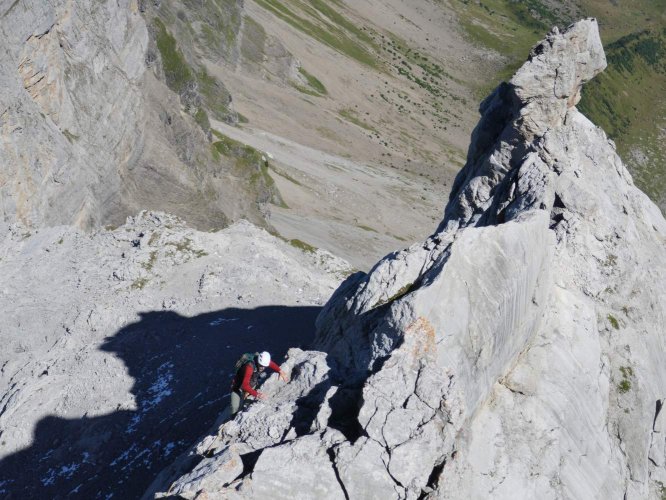 Arête Nord de la Pointe Percée