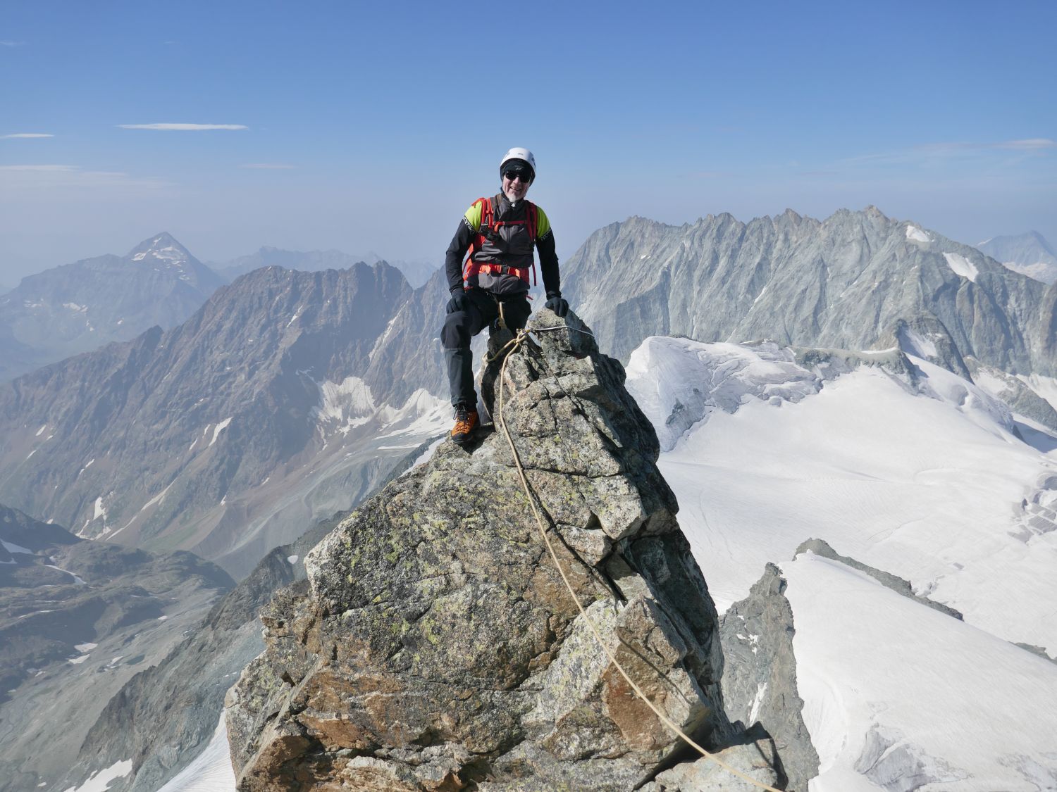 Arête sud-ouest de l'Evêque