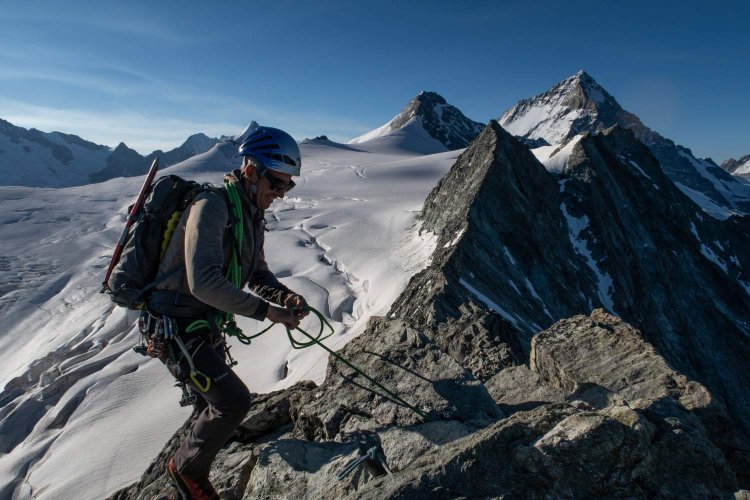 Sur la traversée Mourti - Dent des Rosses