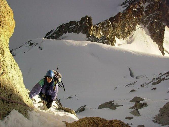 L'arête Forbes au Chardonnet