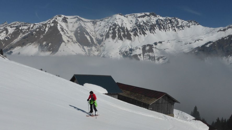 La Tête de Bossetan depuis l'Erigné