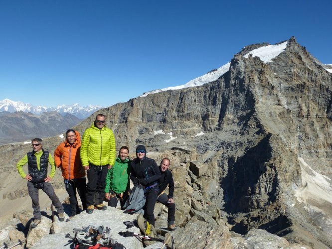 Le Grand Paradis depuis la Tresenta