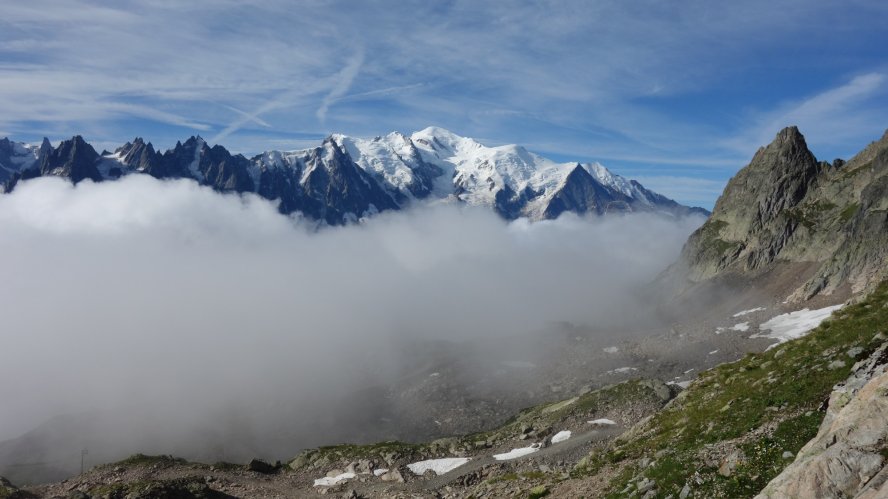 Une belle journée d'escalade dans les aiguilles Rouges