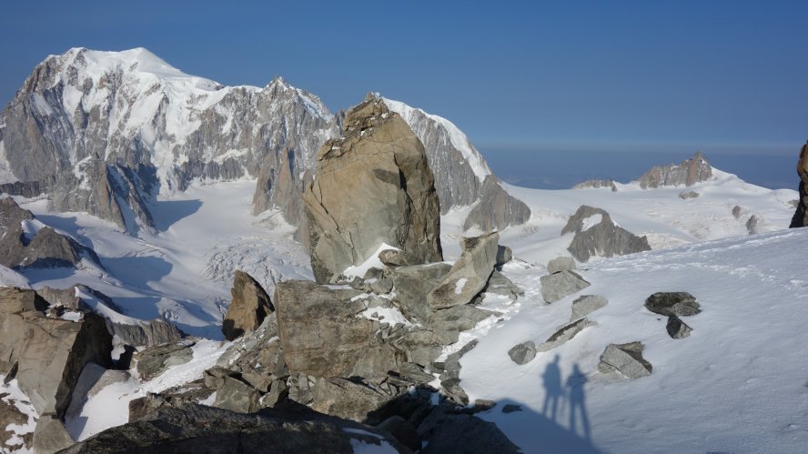 La Salle à Manger de la Dent du Géant début septembre