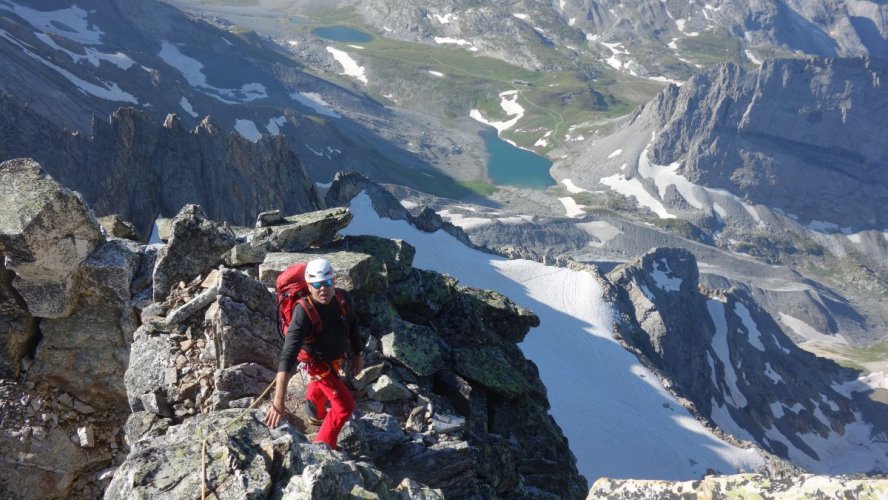 Une course sauvage en Vanoise fin juillet : la Grande Glière