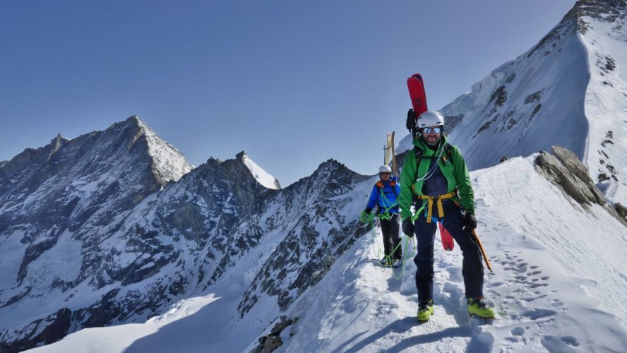 3 journées techniques à ski dans le val d'Anniviers