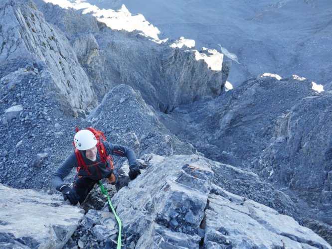 Un itinéraire grandiose et sauvage dans le secteur de la Tour Sallière