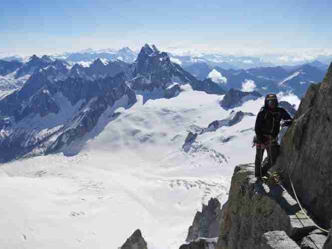 Le point d'orgue de ce début de saison bien rempli : la traversée des Aiguilles du Diable