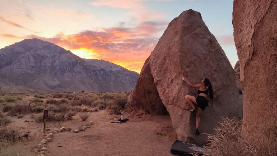 L'un des plus beaux spots de bloc au monde, Buttermilks, Californie