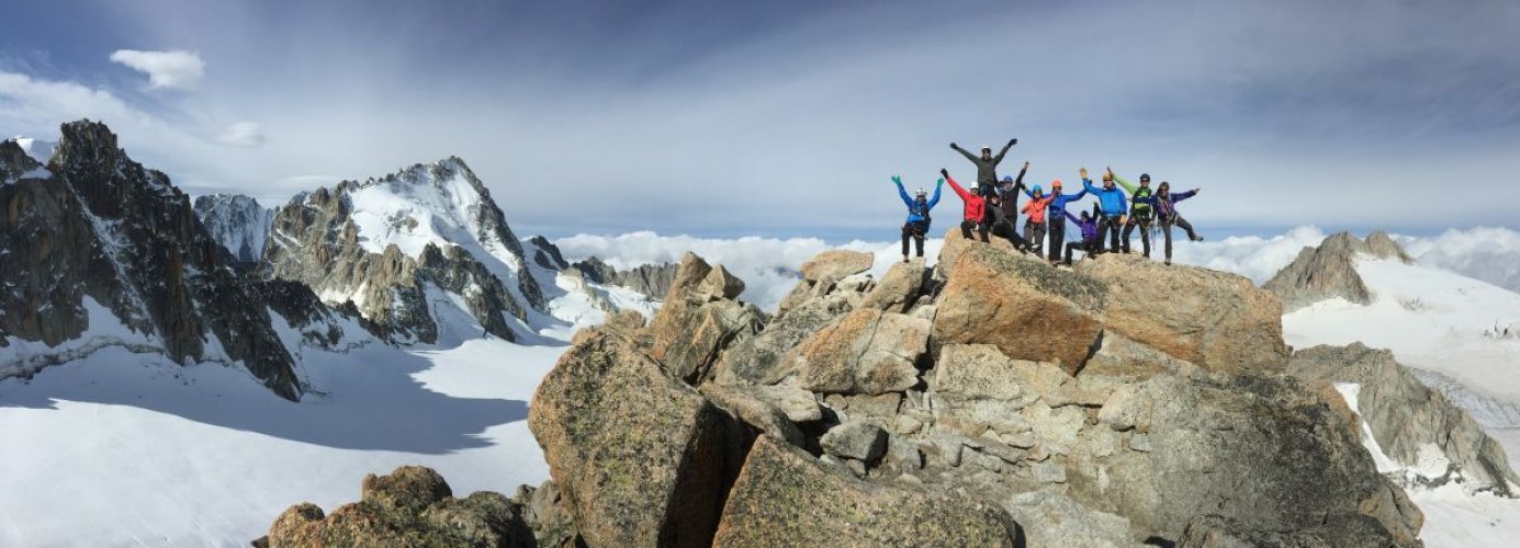 Un beau groupe à la Petite Fourche en septembre