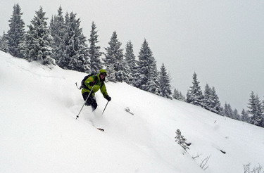La pointe d'Andey en ski de rando