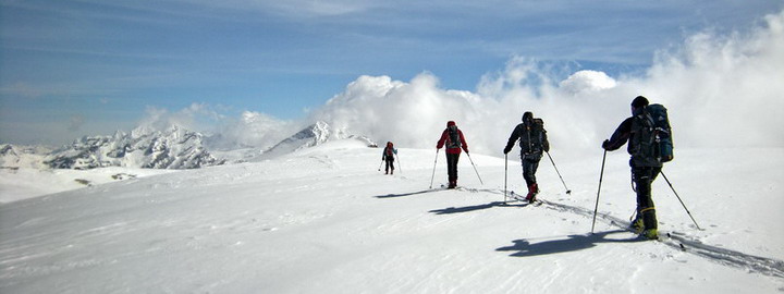 La traversée du Wildstrubel vers le Grossstrubel, avant la descente sur Engstligenalp