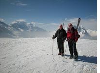 Au sommet de la Tête de Balme