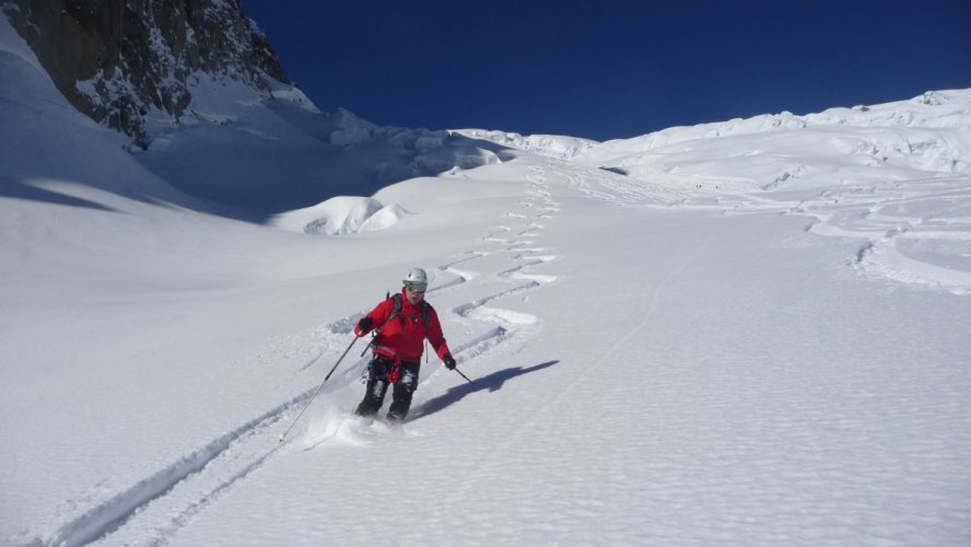 La Vraie Vallée Blanche, itinéraire en bonnes conditions en 2013