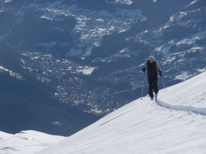 Désert de Platé en ski de randonnée