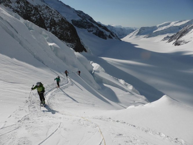 Les grands glaciers d'Oberland