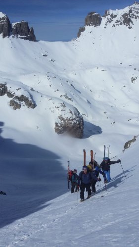 Montée au col de la Nova, Beaufortain