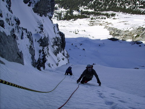 Aravicimes goulotte des Aravis