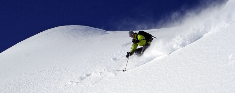 Face Est du Croise Baulet en ski de randonnée
