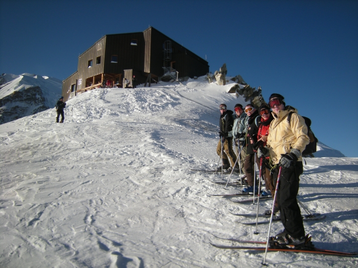 Départ des Cosmiques au petit matin