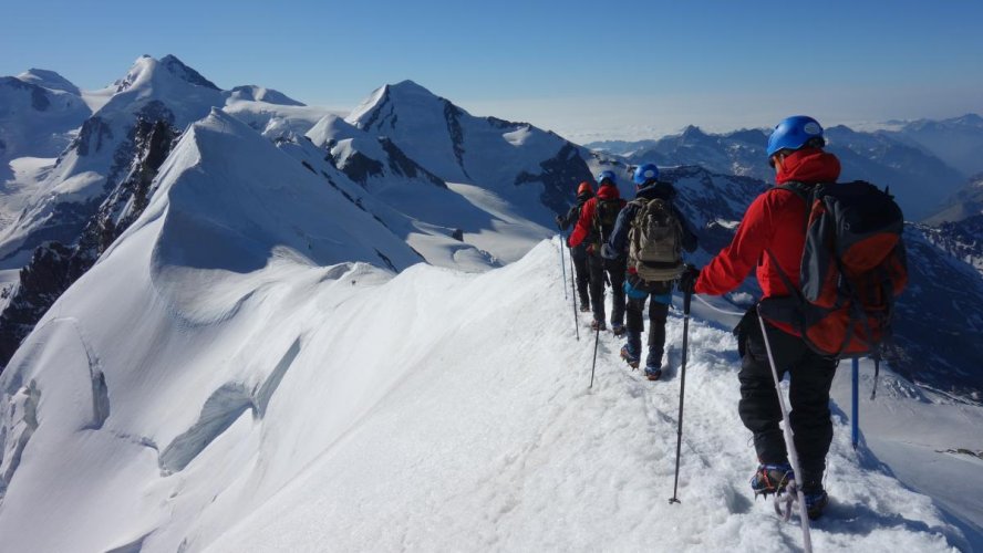 Sur le Breithorn