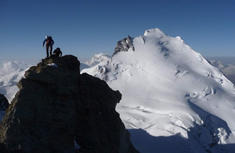 Arêtes de la Lenzspitze et Dom