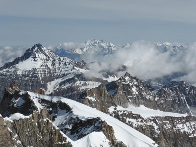 Le Mont-Blanc depuis le sommet