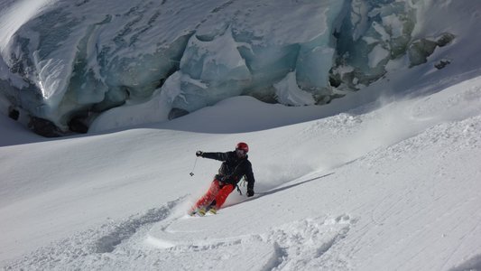 Grand ski dans l'Envers