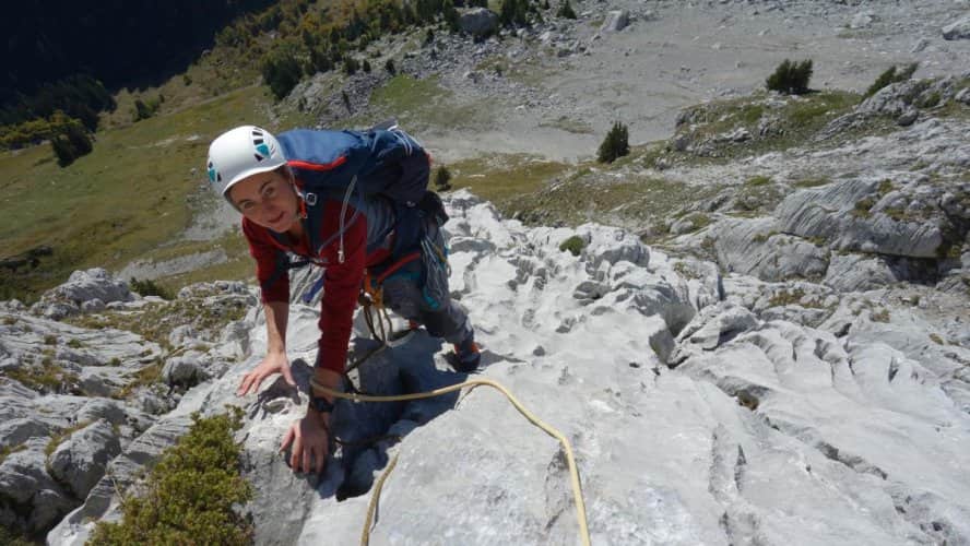 Dzérat dzérat pas aux piliers de la Pointe du Midi