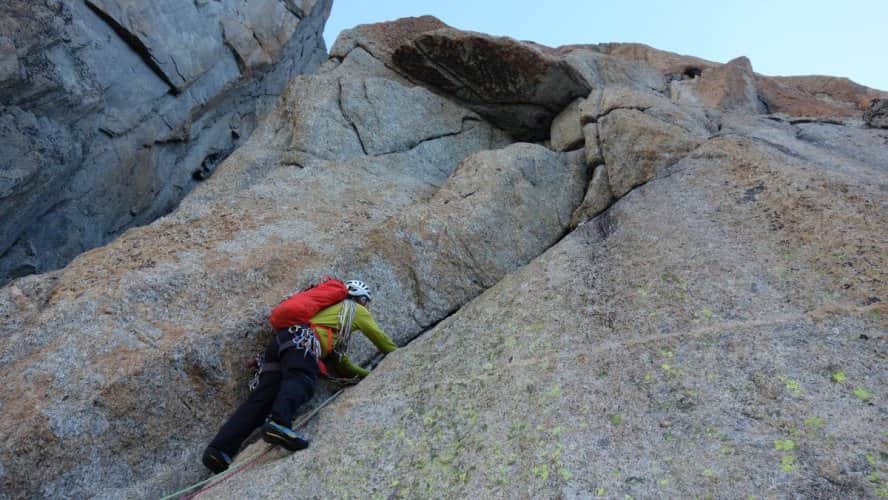 Fissure granitique du bassin d'Argentière