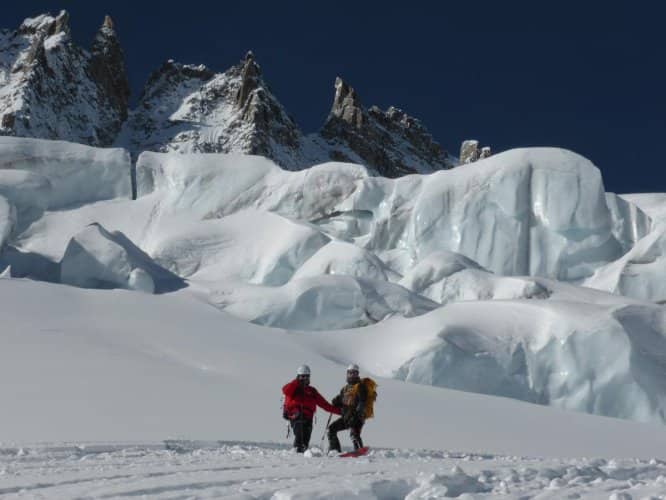 Des Grands-Montets au refuge d'Argentière