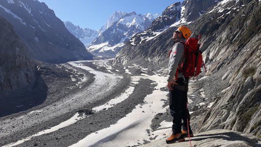 La Mer de Glace en début de saison