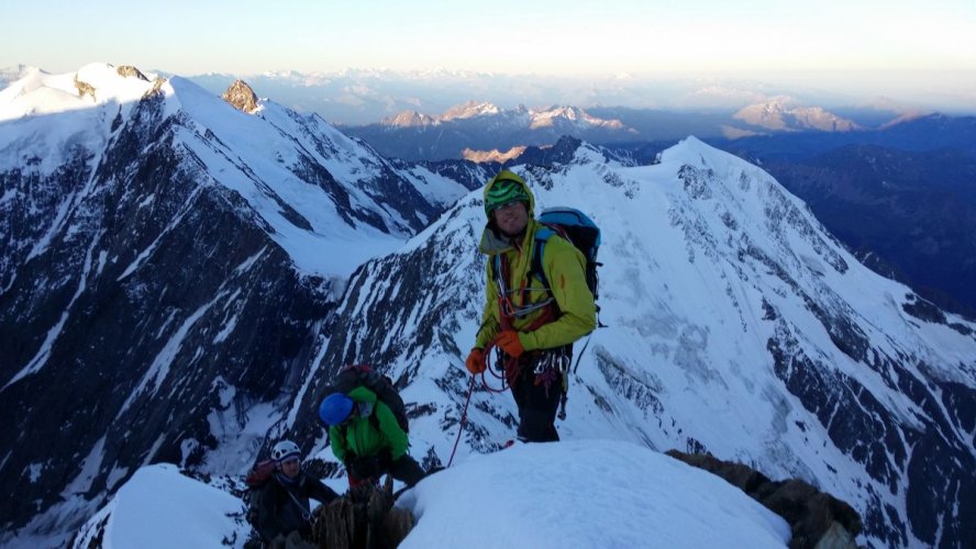 Montée à l'aiguille de Bionnassay