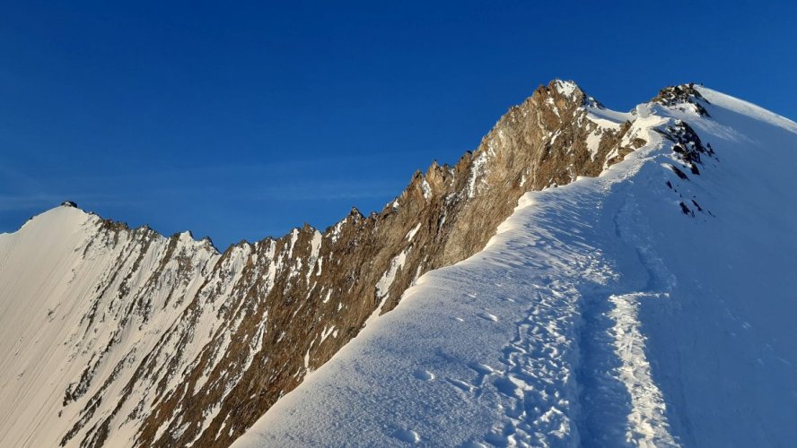 Une belle course de préparation, le Nadelhorn