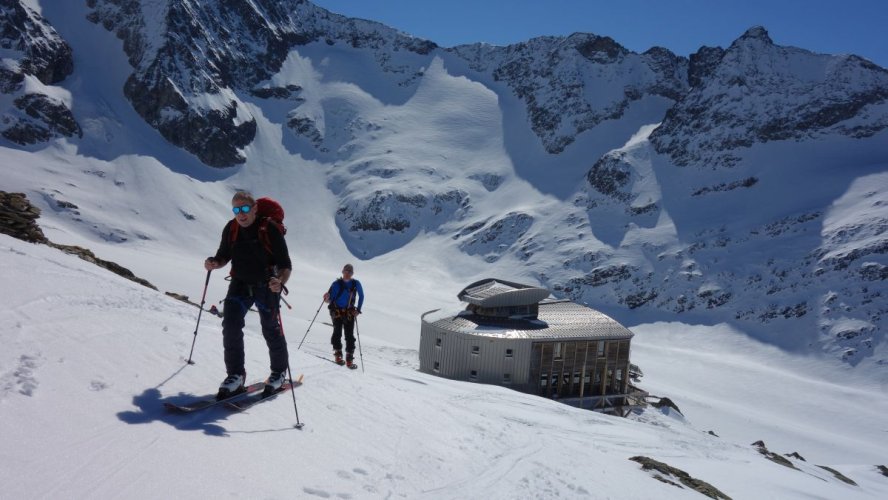 En route pour la Bérangère depuis les Conscrits