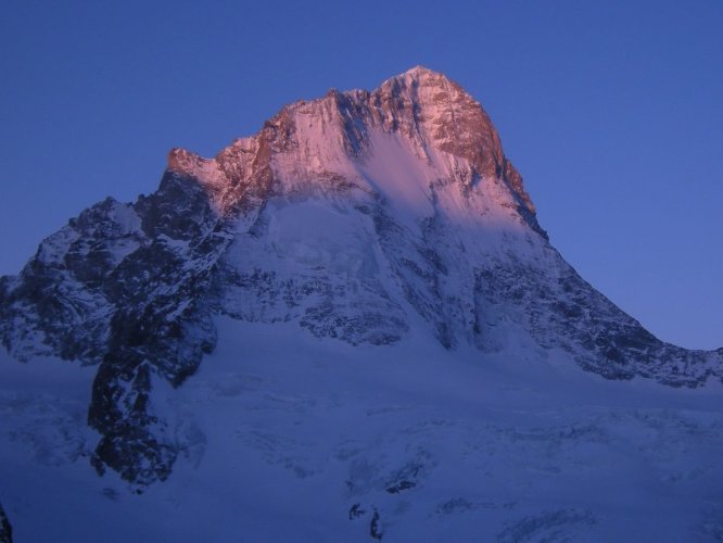 La Dent Blanche depuis Mountet