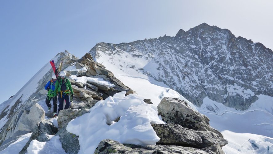 Arête du Blanc de Moming et Zinalrothorn