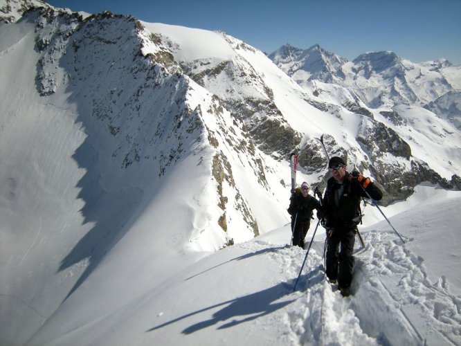 Un rare cas où le Trifthorn est skiable