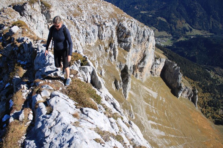 Un passage aérien au Grand Bargy