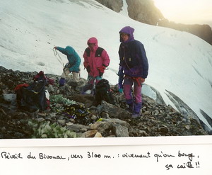 Réveil au bivouac après Coste-Rouge