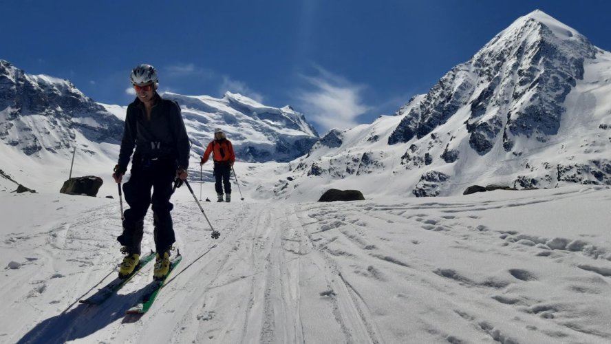 En avril encore un raid 100% suisse du côté du Grand-Combin